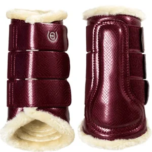 Gamaschen Bordeaux Beinschutz